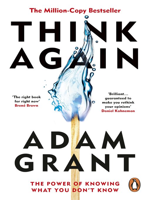 Title details for Think Again by Adam Grant - Wait list